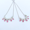 Ruby Drop Adjustable Anklet